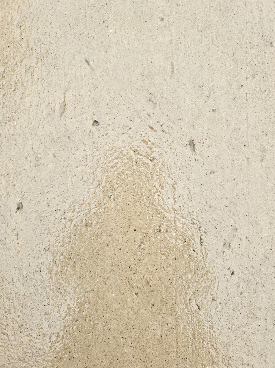 After pressure washing