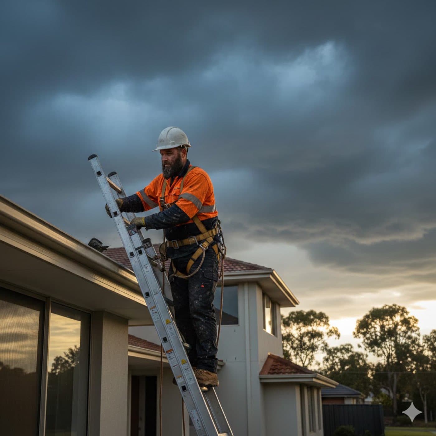 Professional gutter cleaning Perth