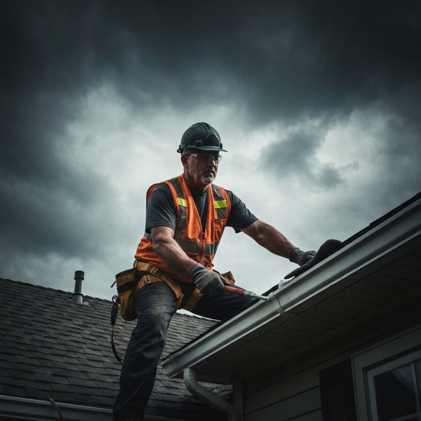 Professional gutter cleaning service in Perth